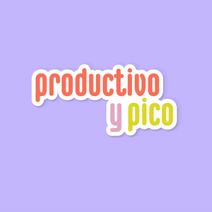 PRODUCTIVO Y PICO STICKER