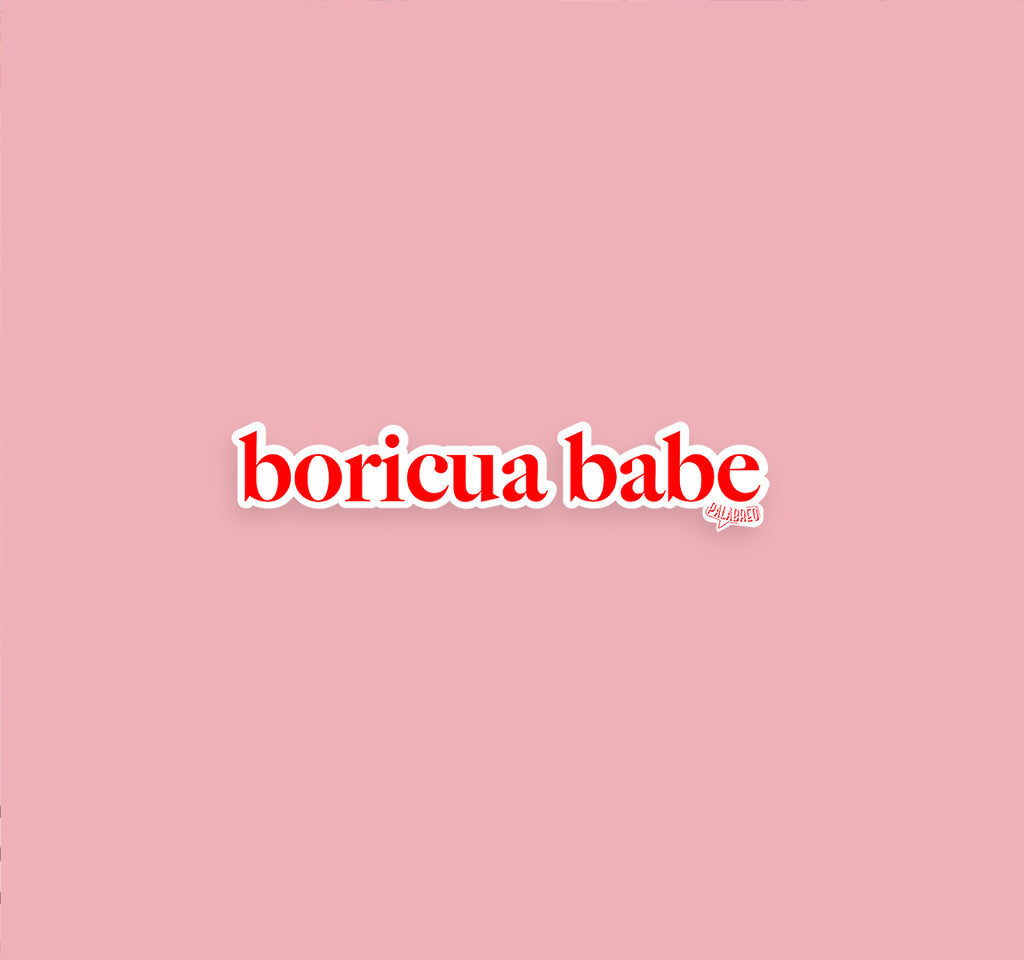 BORICUA BABE STICKER
